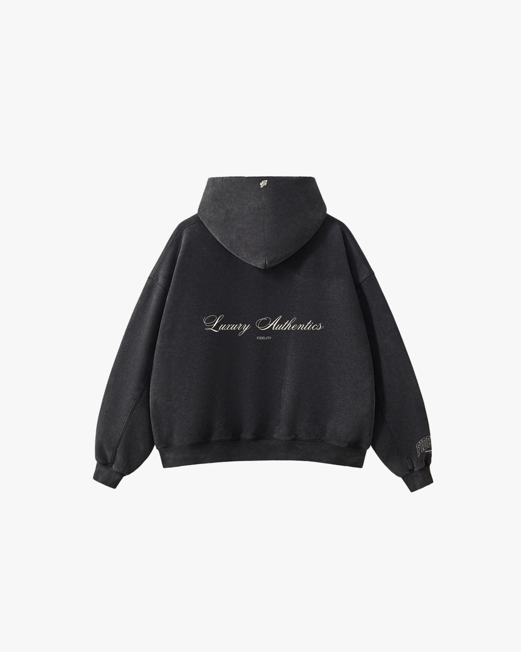 ORIGINALS' CLUB GRAPHIC BOXY HOODIE - WASHED BLACK