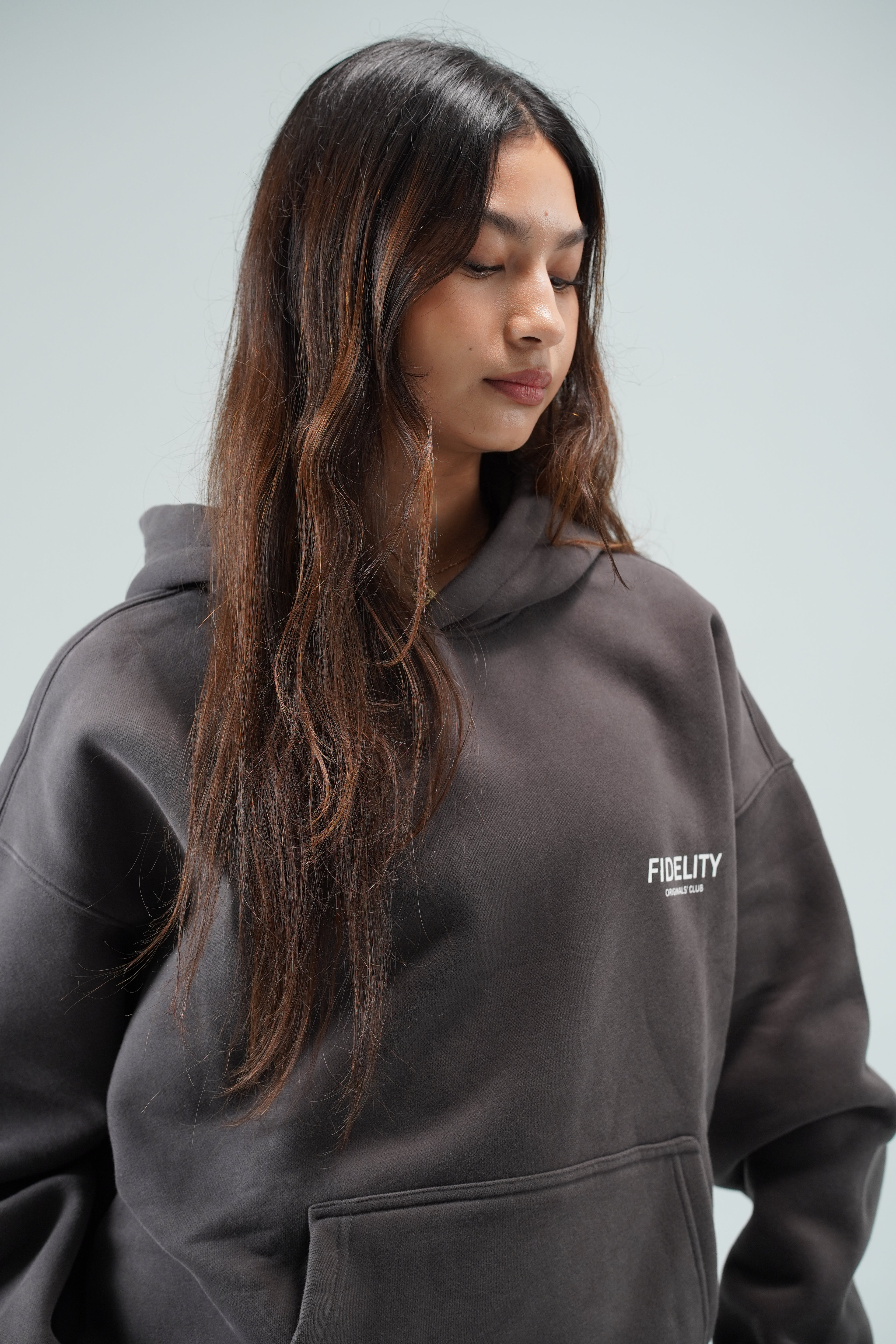 ORIGINALS' CLUB HOODIE - DARK GREY