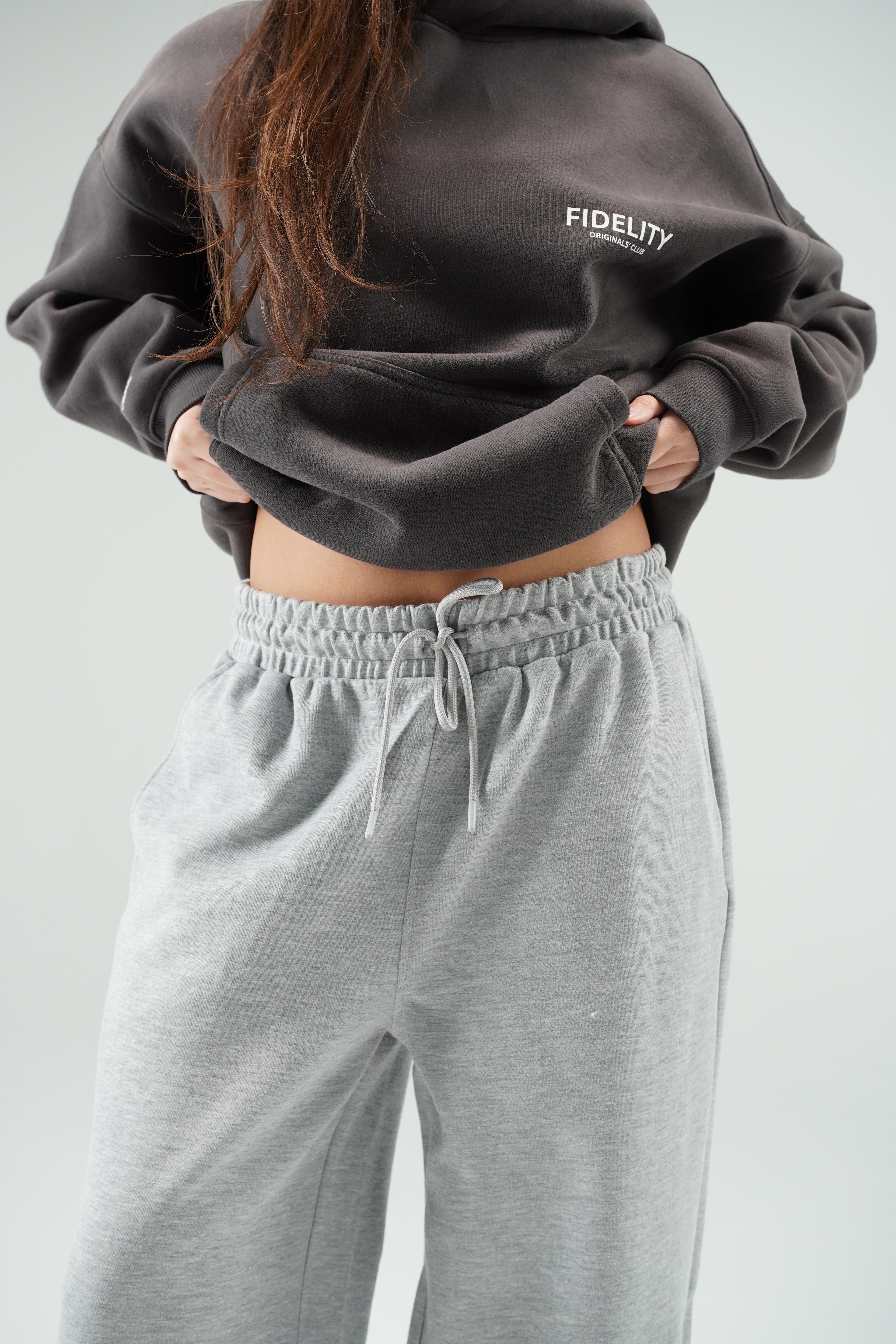 ORIGINALS' CLUB HOODIE - DARK GREY